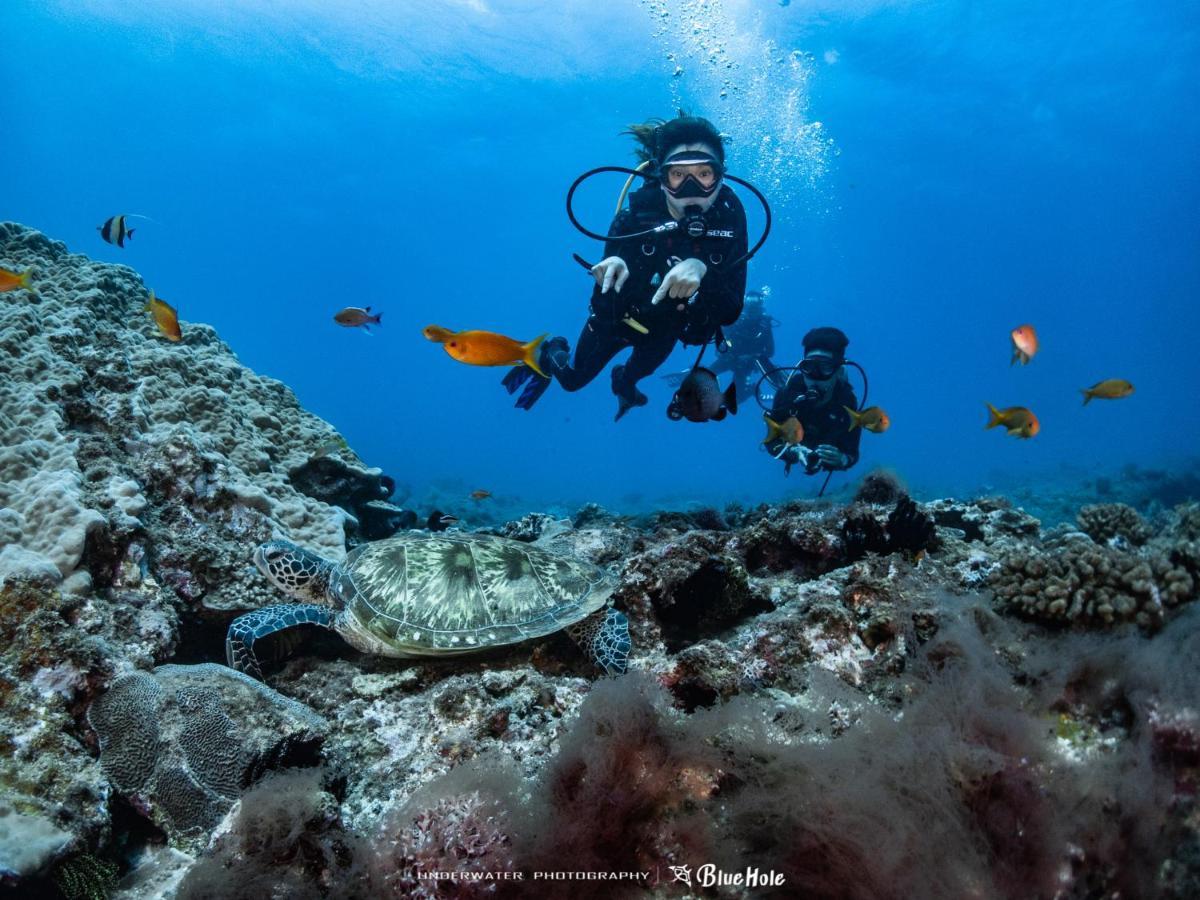 Bed and Breakfast 藍洞潛水blue Hole Dive Center Heng-ch'un Exterior foto