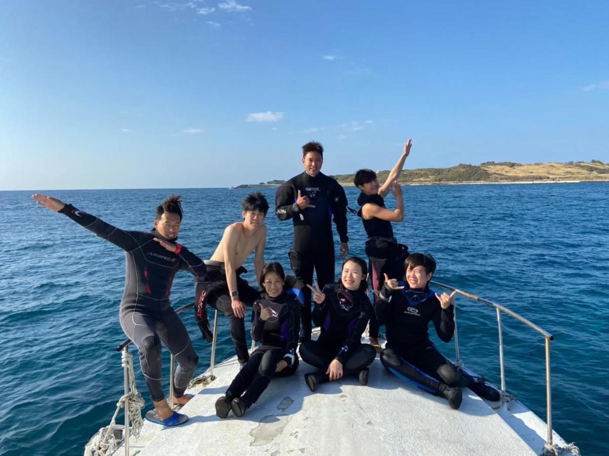 Bed and Breakfast 藍洞潛水blue Hole Dive Center Heng-ch'un Exterior foto